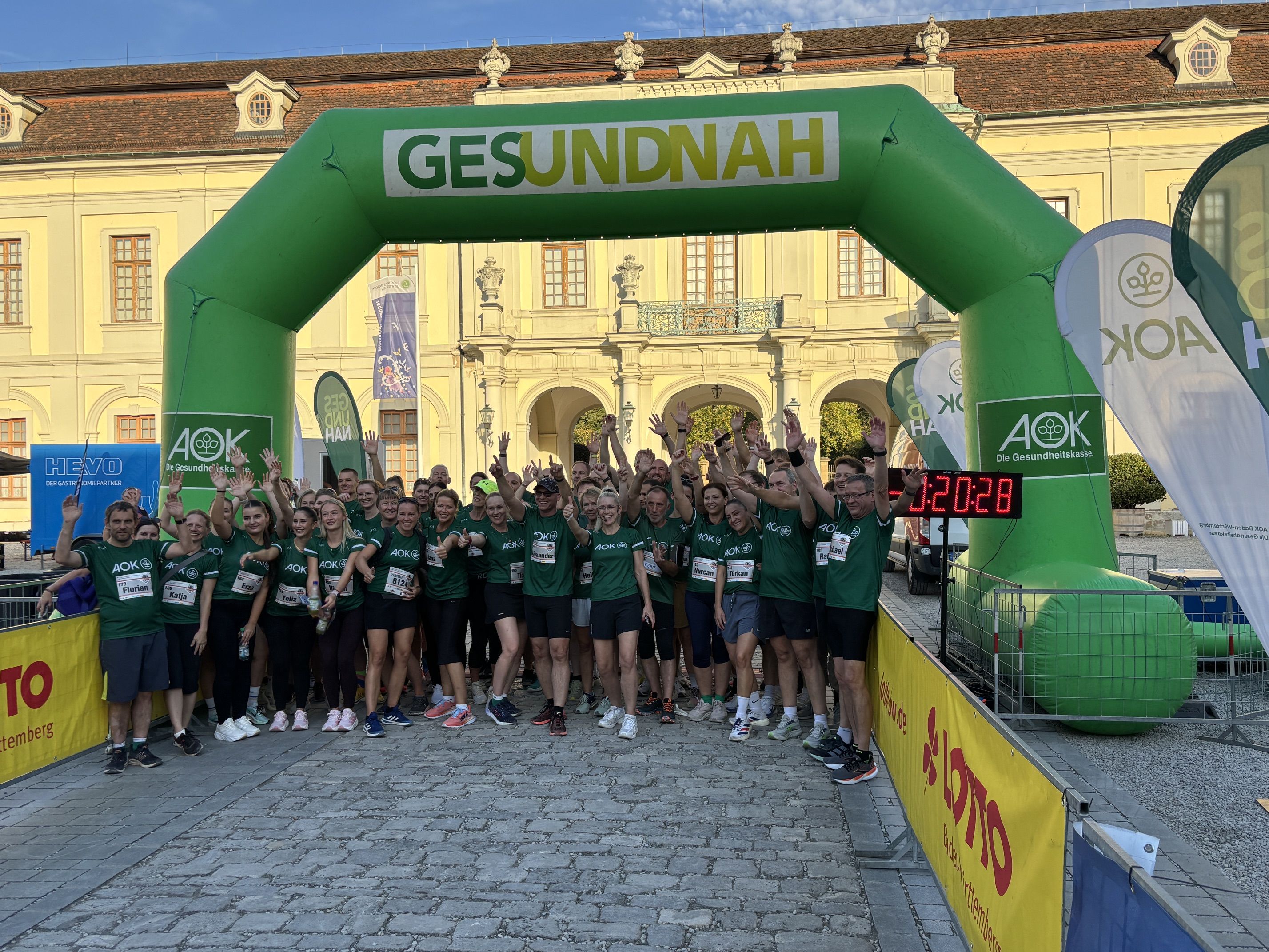 15. AOK Firmenlauf Ludwigsburg