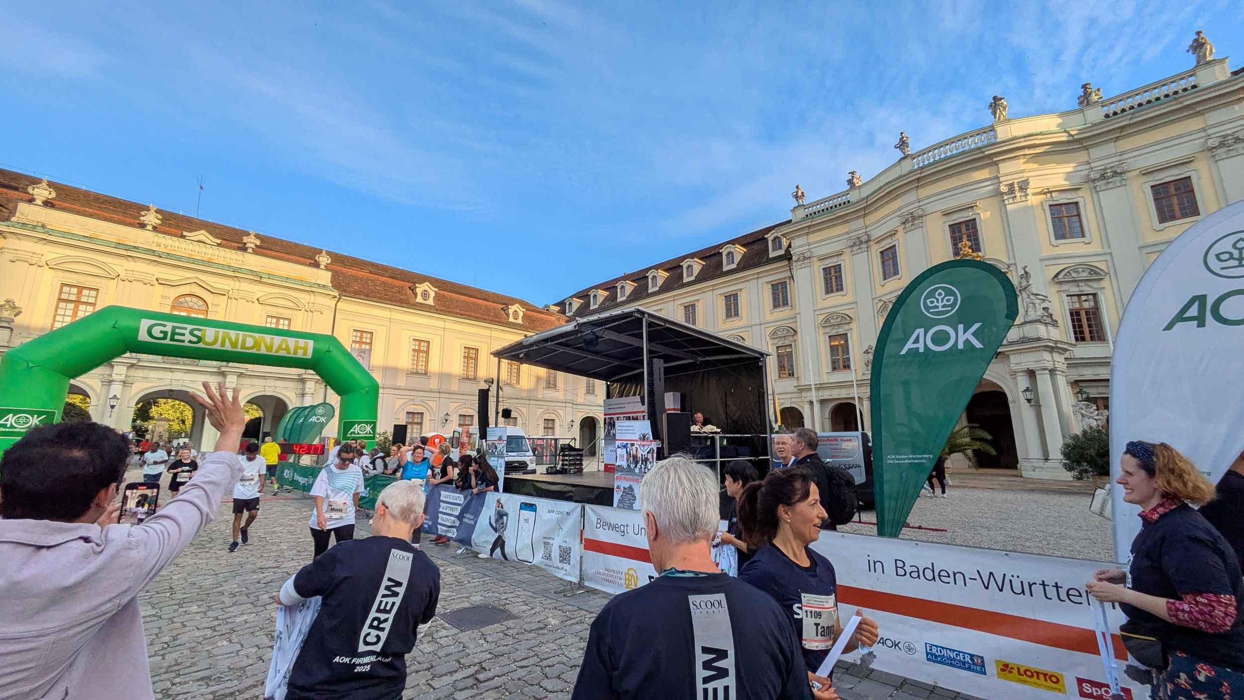 14. AOK Firmenlauf Ludwigsburg