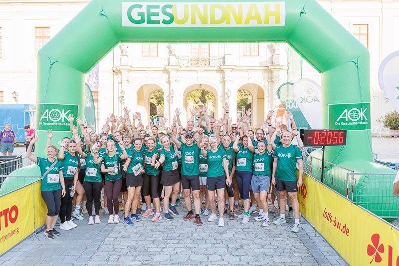 15. AOK Firmenlauf Ludwigsburg