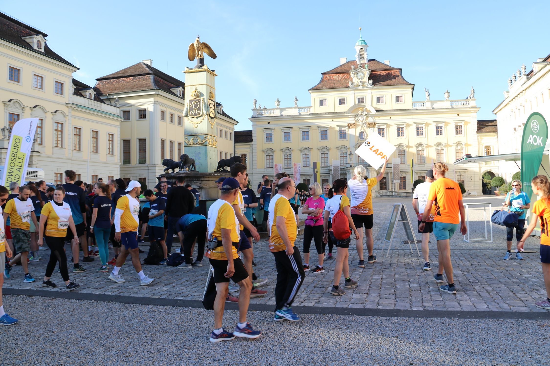 13. AOK Firmenlauf Ludwigsburg